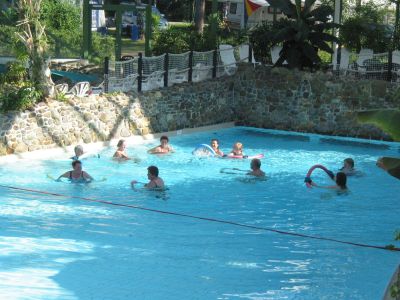 Heißluftballon über der Heide