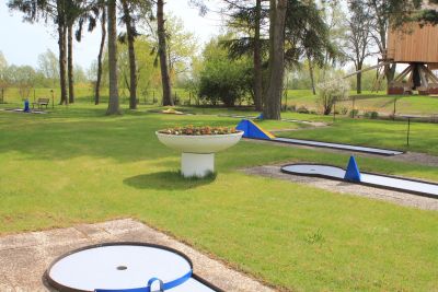 Die Minigolfanlage in Rethem im Aller-Leine-Tal