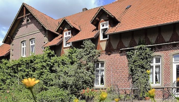 Landhaus Averbeck Blumen am Haupthaus
