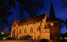 Die Kirche im Urlaubsort Essel