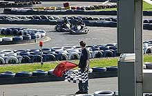Kleiner Spielplatz im Außenbereich